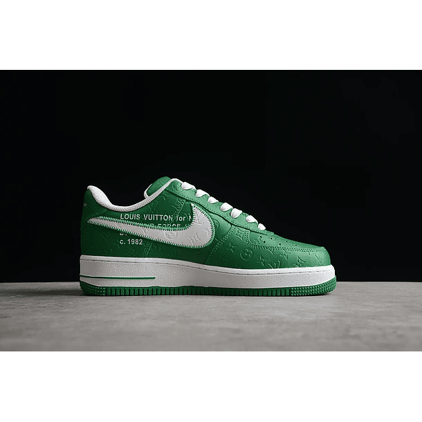 Air Force 1 x Louis vuitton green 2