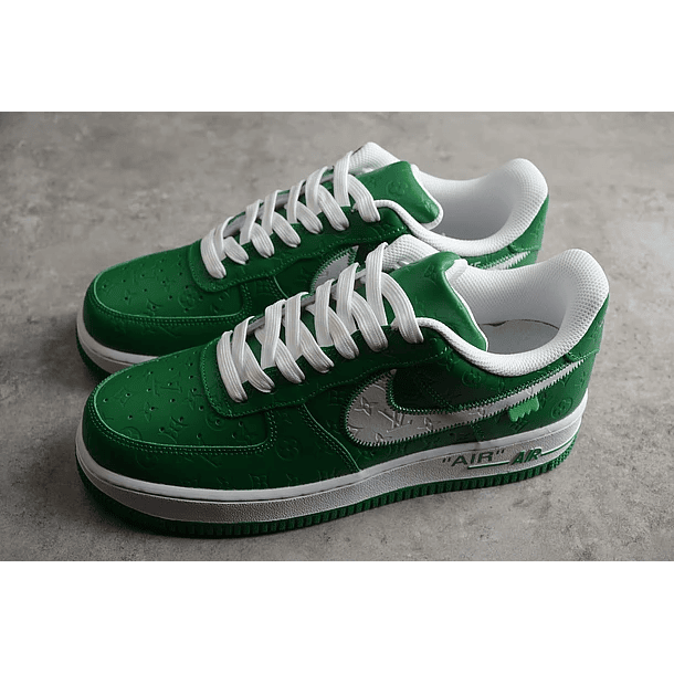Air Force 1 x Louis vuitton green 5