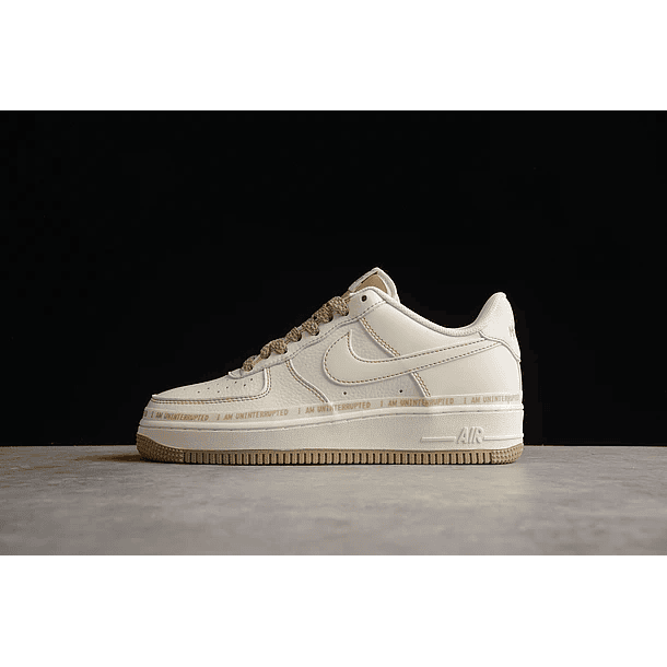 Air Force 1 beige letter  1