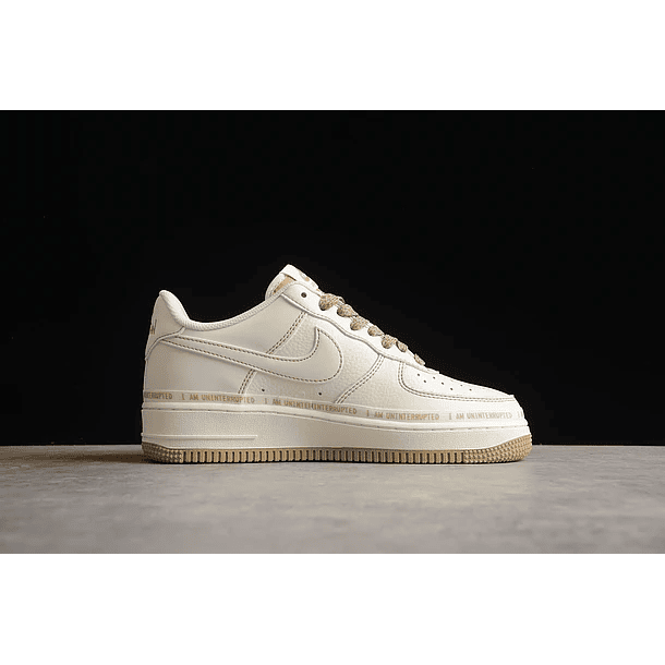 Air Force 1 beige letter  2