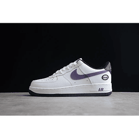 Air Force 1 hoops white canyon purple