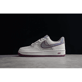 Air Force 1 gris/burdeo/celeste 