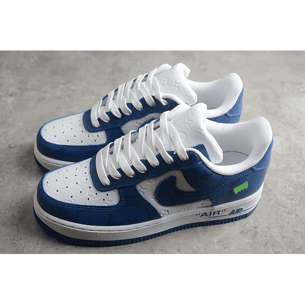 Air Force 1 x louis vuitton navy blue 5
