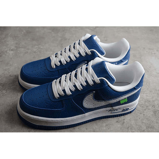 Air Force 1 x Louis vuitton Blue 5