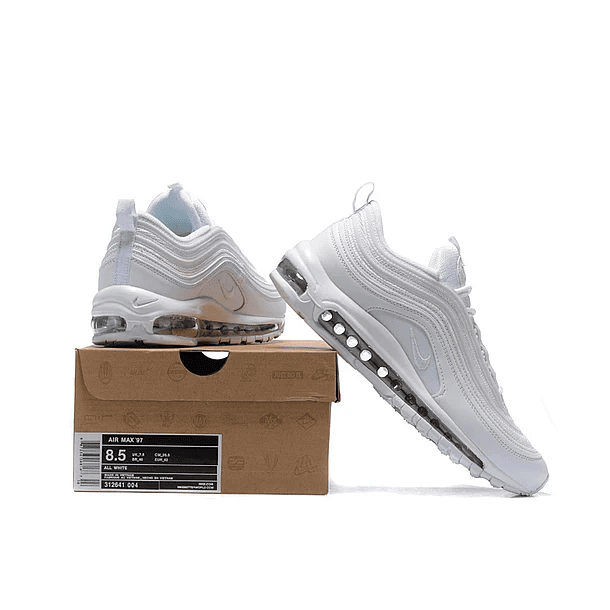 Air max 97 triple white  5