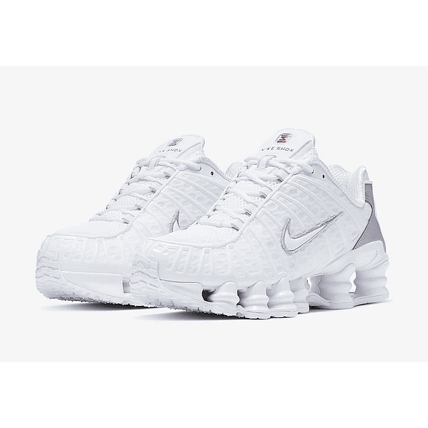 Nike shox TL Triple white 2