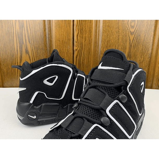 Nike more uptempo black 3