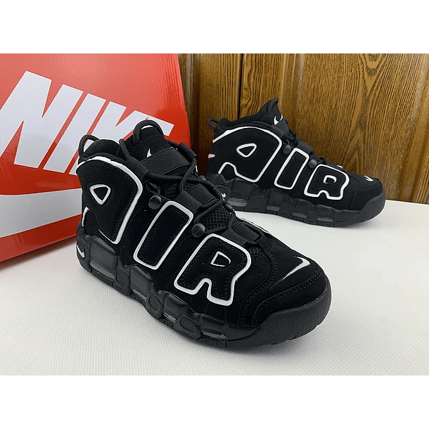 Nike more uptempo black 6