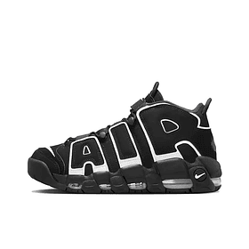Nike more uptempo black & white