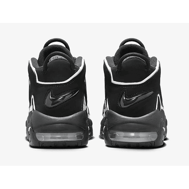 Nike more uptempo black & white 6