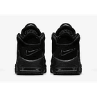 Nike more uptempo triple black reflective  4