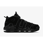 Nike more uptempo triple black reflective  6
