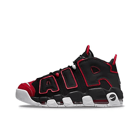 Nike more uptempo red toe