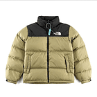 Chaqueta The north face nuptse verde musgo 1