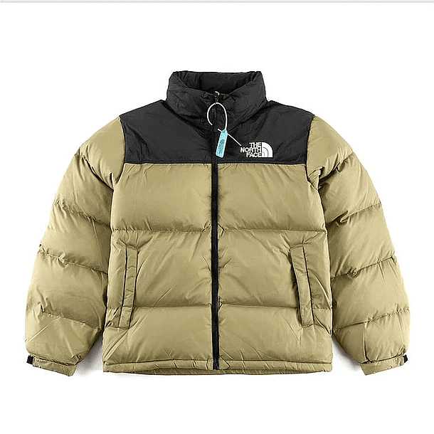 Chaqueta The north face nuptse verde musgo 1