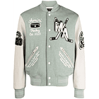 Varsity Jacket Amiri Fighters gris 1