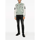 Varsity Jacket Amiri Fighters gris 5