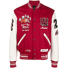 Varsity Jacket Amiri Best in Glass roja 1