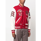 Varsity Jacket Amiri Best in Glass roja 3