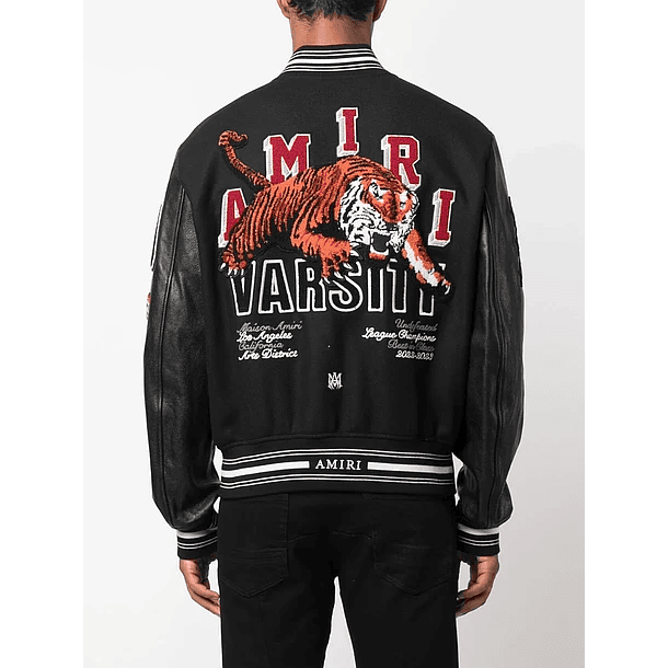 Varsity Jacket Amiri Best in Glass negra 2