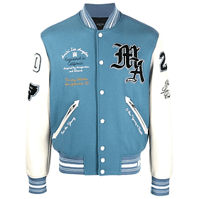 Varsity Jacket Amiri Imagination Sky blue