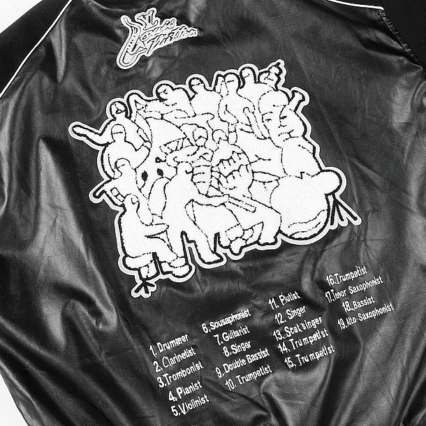 Varsity Jacket louis vuitton negra Class of 2022 5