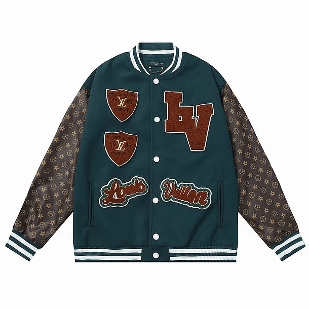 Varsity Jacket louis vuitton azul marino Etelier Eightcamp 1
