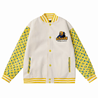 Varsity Jacket louis vuitton blanca & amarilla 1