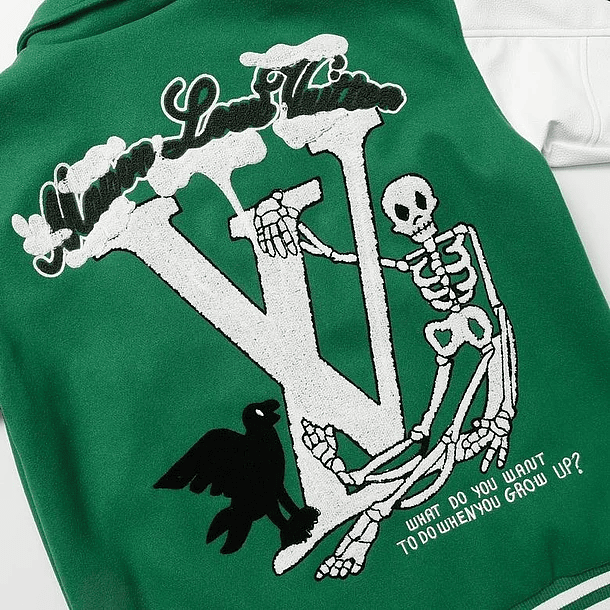 Varsity Jacket louis vuitton verde 3