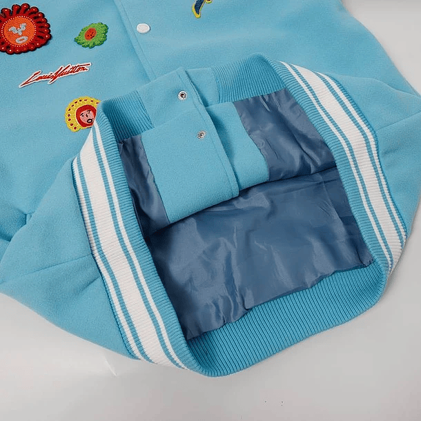 Varsity Jacket louis vuitton Sky Blue Ocean 4