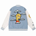 Varsity Jacket louis vuitton Sky blue Lisa simpson 2