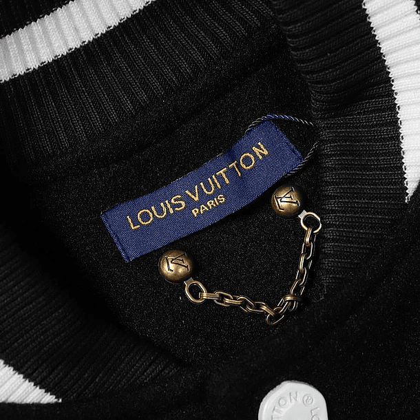 Varsity Jacket louis vuitton negra seagull 6