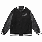 Varsity Jacket louis vuitton negra Face 1