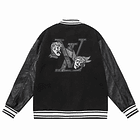 Varsity Jacket louis vuitton negra Face 2