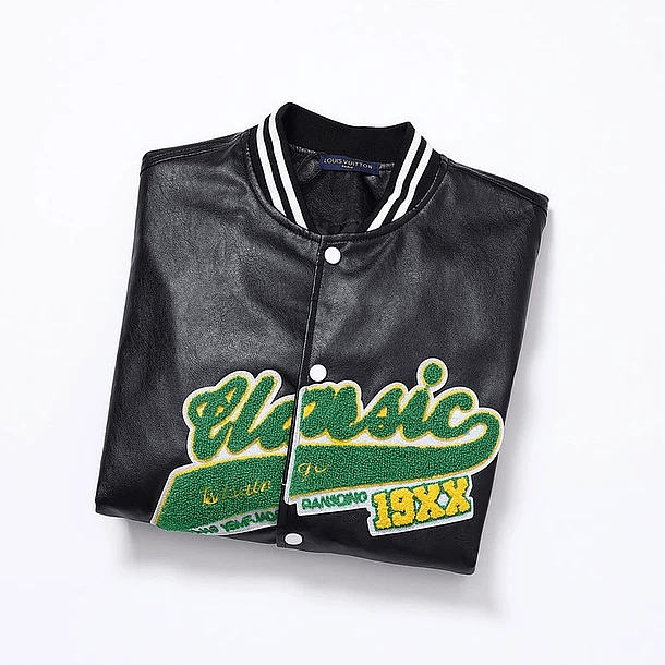 Varsity Jacket louis vuitton negra classic 3