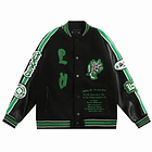 Varsity Jacket louis vuitton Negra & verde Looking 1