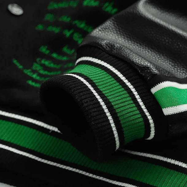 Varsity Jacket louis vuitton Negra & verde Looking 6