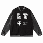 Varsity Jacket louis vuitton negra  1