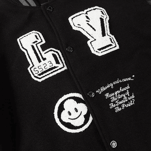 Varsity Jacket louis vuitton negra  6