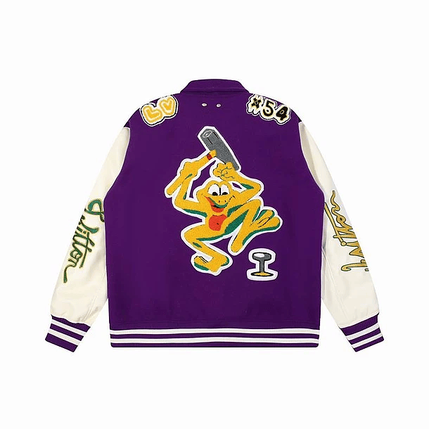 Varsity Jacket louis vuitton morada 2