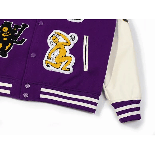 Varsity Jacket louis vuitton morada 4
