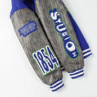 Varsity Jacket louis vuitton Grey&Blue 7
