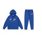 Conjunto Trapstar Azul Logo Azul/Blanco 1