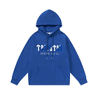 Conjunto Trapstar Azul Logo Azul/Blanco 2