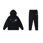 Conjunto Trapstar Negro Logo verde/Gris/Blanco 1