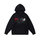 Conjunto Trapstar Negro Logo Rojo/Gris/Blanco 2