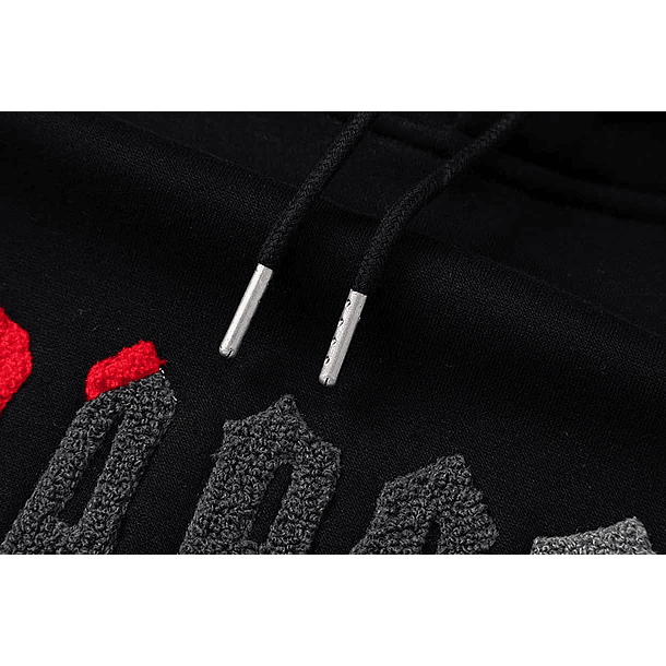 Conjunto Trapstar Negro Logo Rojo/Gris/Blanco 7