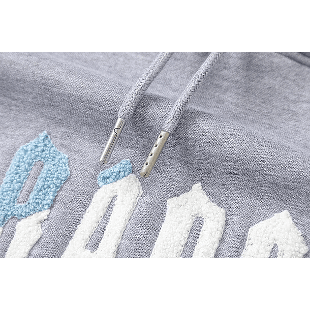 Conjunto Trapstar Gris Logo Celeste/Blanco/Gris 4