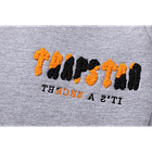 Conjunto Trapstar Gris Logo Naranja/Negro 8