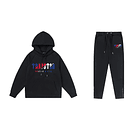 Conjunto Trapstar Negro Logo Azul/Blanco/Rojo 1